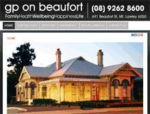 Tablet Screenshot of gponbeaufort.com.au